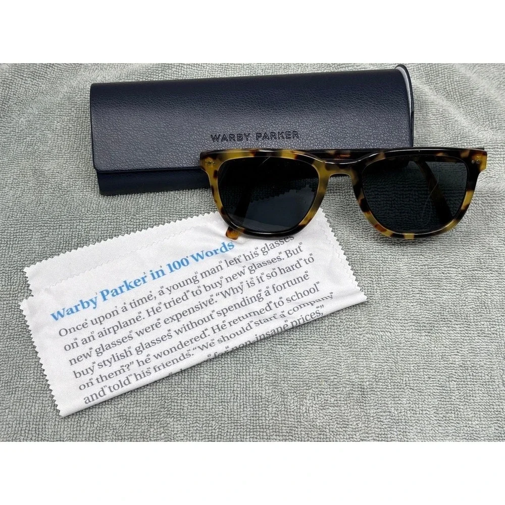 Warby Parker Toni Frames ONLY Tortoise Shell Brown Cat Eye‎ Frames W 266 Case